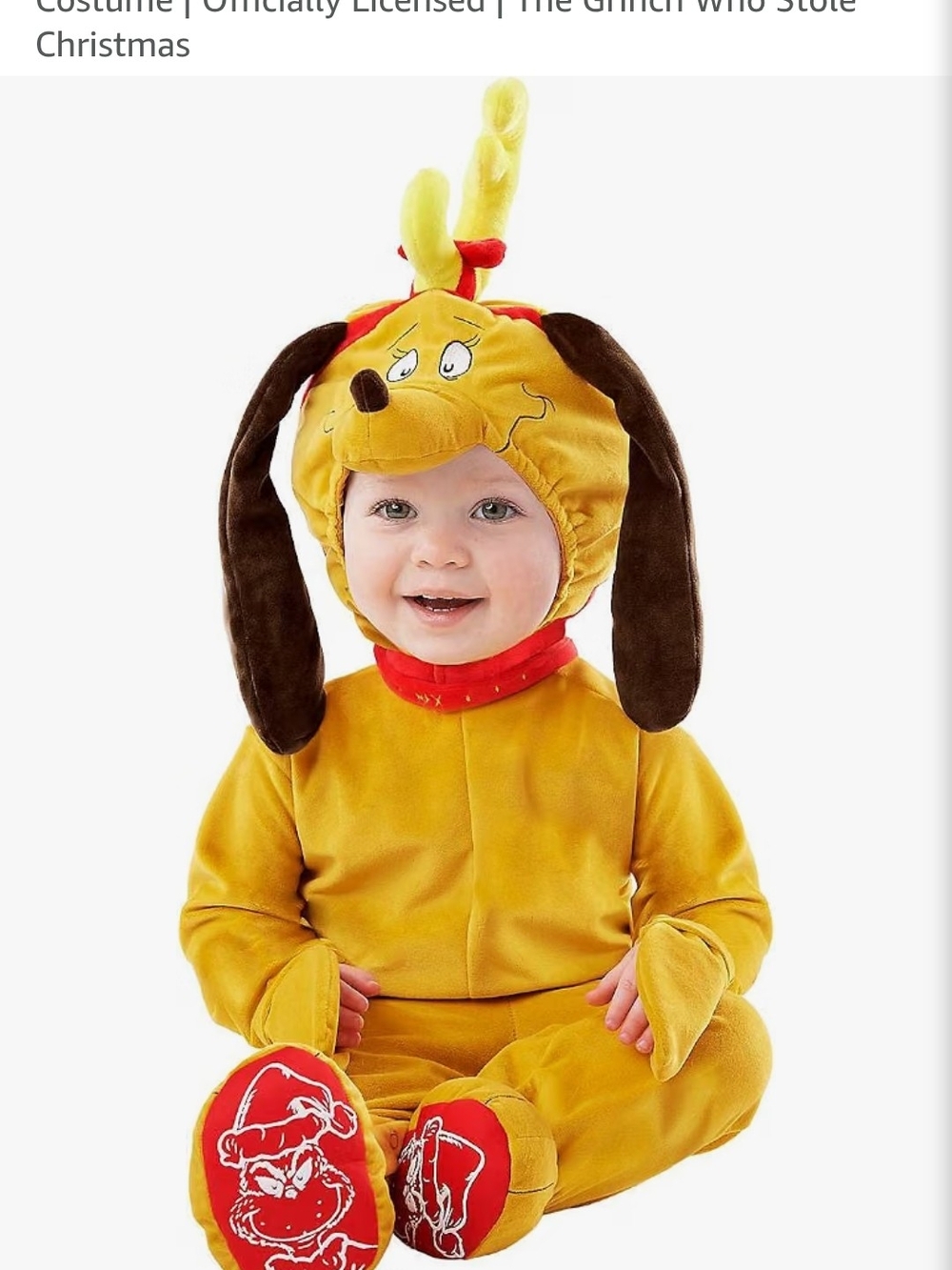 Max Costume- The Grinch